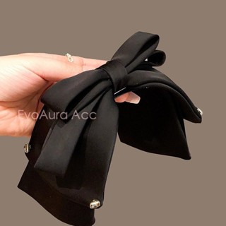 Nơ Kẹp Tóc Phong Cách Mới Mũ Đội Đầu Tính Khí Thanh Lịch Phụ Kiện Tóc Bướm Cao Cấp Kẹp Lò Xo