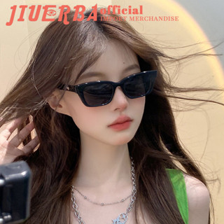 JIUERBA 18045 Kính râm gọng vuông nhỏ cổ điển Kính râm gọng vuông nhẹ nhàng phong cách Hồng Kông Kính râm xu hướng dành cho nam và nữ