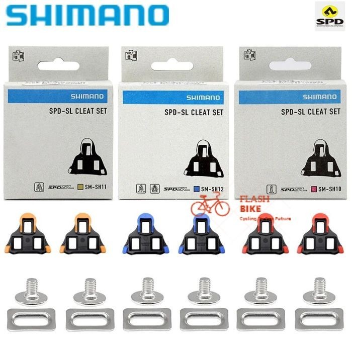 CAN CÁ Xe Đạp Shimano SPD SL Cleats SM-SH10 / SM-SH11 / SM-SH12 Sản Phẩm Chính Hãng Dành Cho Pedal R
