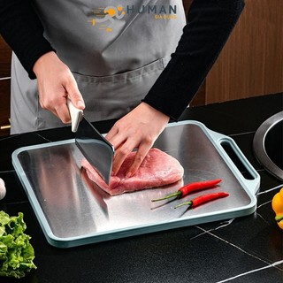  Bộ thớt kháng khuẩn 2 mặt inox 304 và nhựa PP chống tràn tiện lợi 