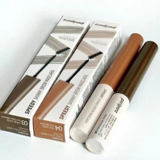 PERIPERA Eyebrow Cream Brown Natural Durable Waterproof and Sweatproof Extremely Fine Bruch Head Not Smudge 6RAQ