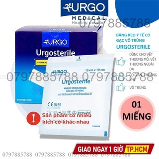   HỘP  Băng Keo Y Tế Có Gạc Vô Trùng Urgo Urgosterile | Urgo Sterile Bảo vệ vết thương lớn 