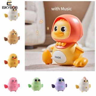 Fuzou Xoay Gà, Vịt Điện Đi Bộ Gà Con, Chạy Điện Đội Vịt Chick Điện Ngộ nghĩnh Đi Bộ Điện Vịt Bé