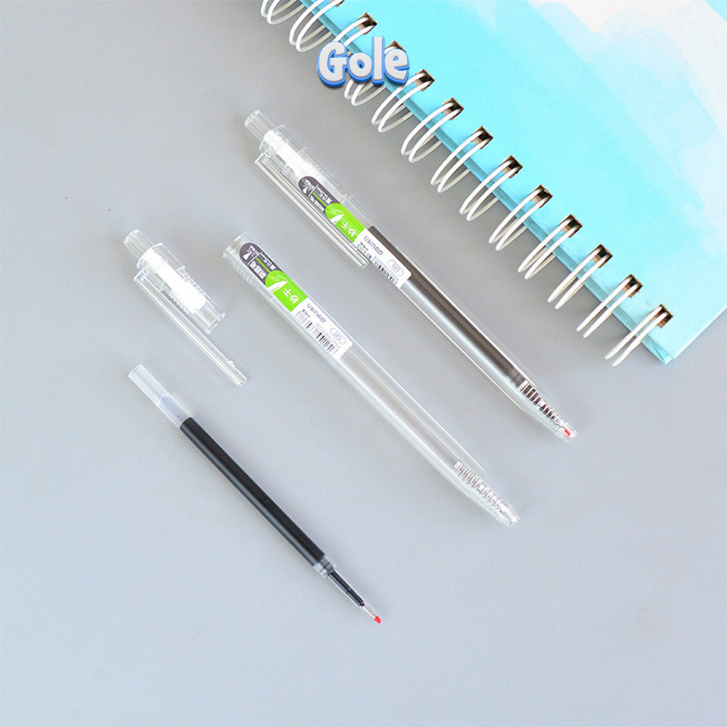Bút kim đóng nắp Deli SF100 B146 Bút nước nhanh khô, ra đều mực