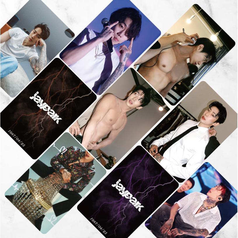 50-55pcs Korean Drama Actor Singer JAY PARK Song Kang Laser Hologram Photocards Byeon Woo-seok SOLO 