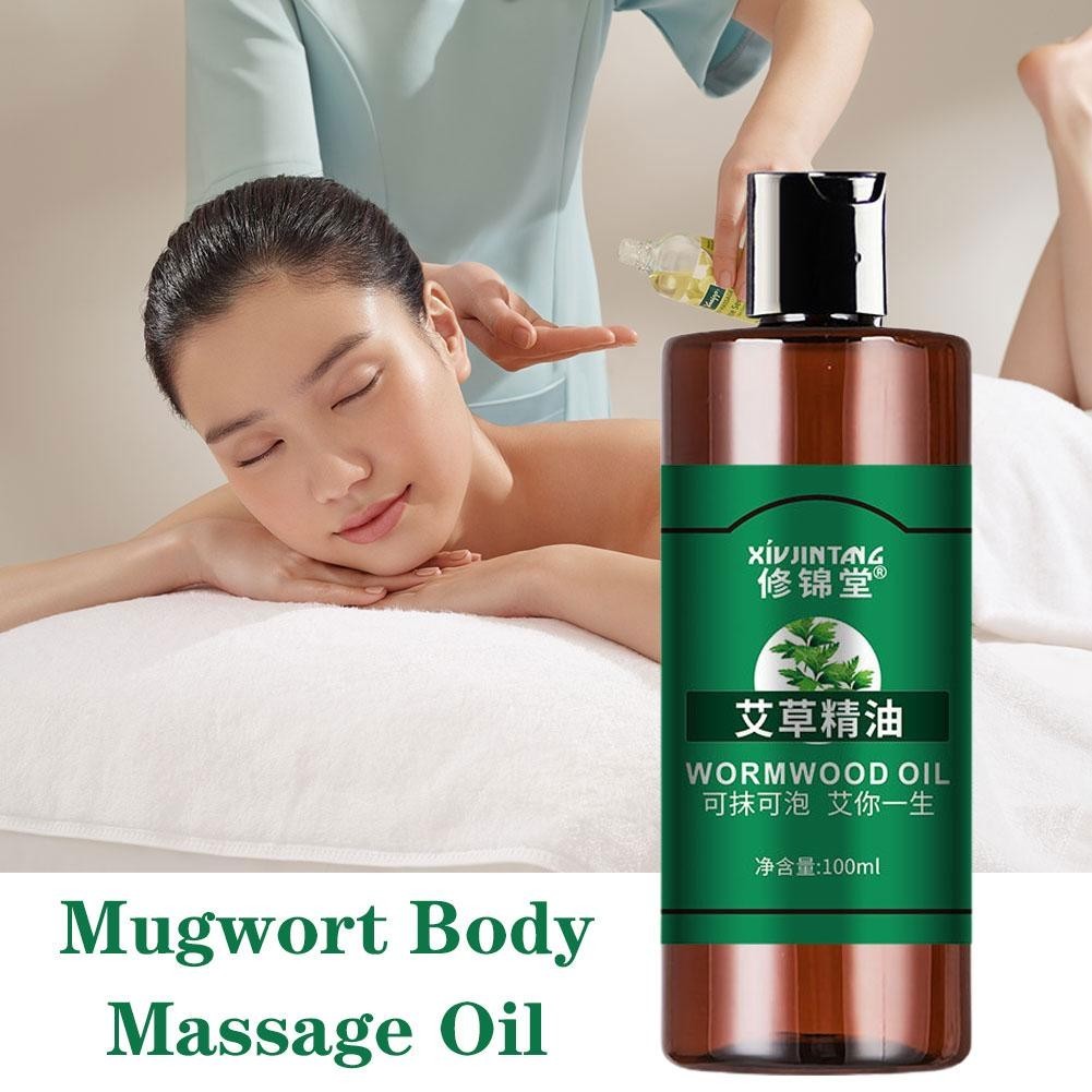 100ml Mugwort Massage Tinh Dầu Body Massag Care B3J0