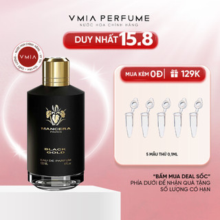 Nước hoa Unisex Mancera Black Gold mẫu thử 2ml 5ml 10ml