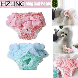 Quần tã thú cưng vải chiffon co giãn thoáng khí