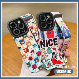 Ốp Điện Thoại Hoạt Hình Sống Động Cho iPhone 16 Plus 15 Pro Max 14 Plus 13 12 11 Pro Max 7 8 Plus XS Max XR X Cover