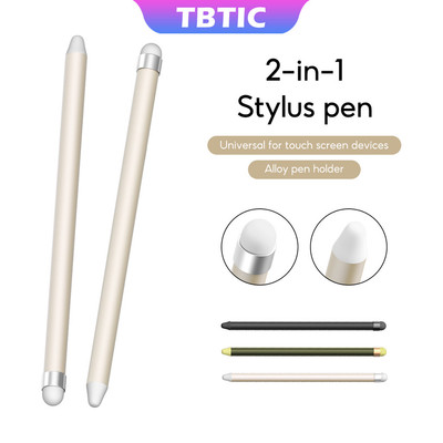 Tbtic Bút cảm ứng đa năng cho iPad Matepad Điện thoại Màn hình cảm ứng Bút chì Android
