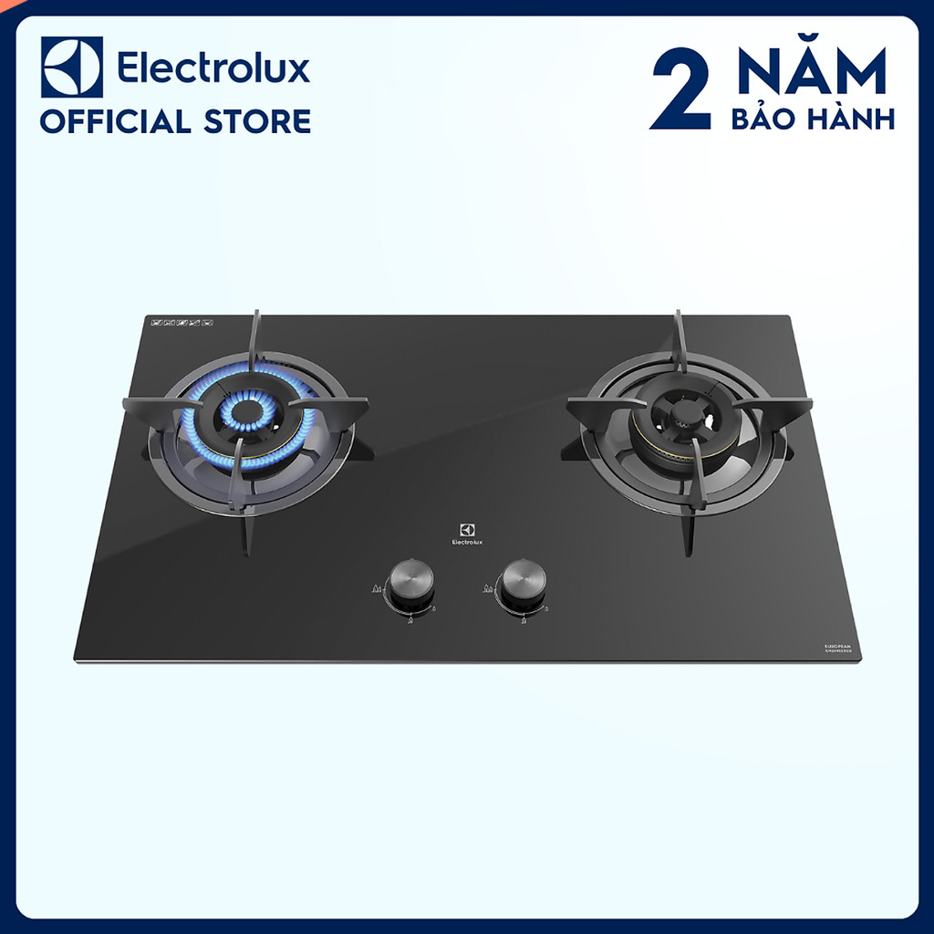 Bếp gas âm Electrolux EHG7230BE Mới 100%  TẶNG VAN GAS+DÂY DẪN GAS ( BẢO HÀNH 2 NĂM CHÍNH HÃNG )