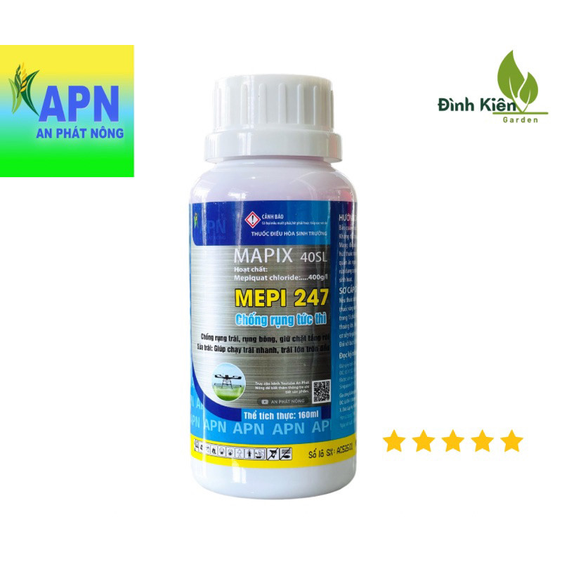 MAPIX 40SL - MEPI 247. Chống rụng trái, rụng bông, giúp chạy trái nhanh, lớn trái.