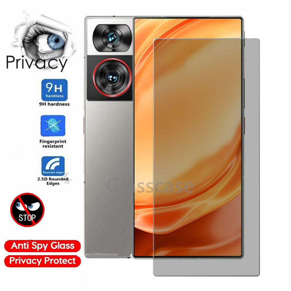 2 Chiếc Kính Cường Lực Bảo Vệ Màn Hình Riêng Tư Cho ZTE nubia Z60/Z70 Ultra NX721J Phim Trước Điện T