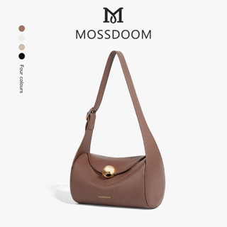 MOSSDOOM Rozella Bag Thời Trang Đơn Giản Retro Đi Lại Di Động Hình Trụ Sát Nách Túi Đeo Vai Túi Nữ