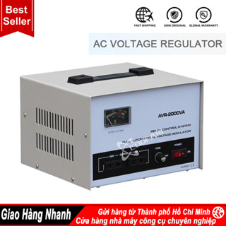 Bộ Ổn Áp - Bộ điều chỉnh điện áp 2000W Đầu vào 160‑250v ra 220v ổn tự động một pha