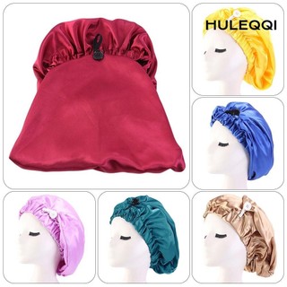 Mũ lưỡi trai Satin Bonnets Chemo Chăm sóc tóc cho nữ Mũ dây thun