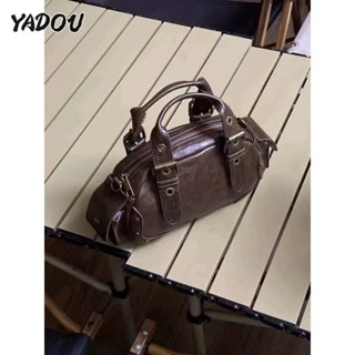 YADOU Túi xách phong cách hot girl cổ điển mới Y2K Túi đeo vai cao cấp phù hợp