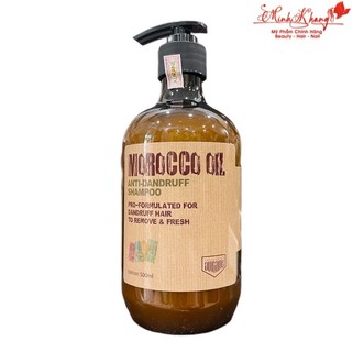 Dầu gội hạn chế gàu AURANE MOROCCO OIL ANTI-DANDRUFF SHAMPOO 500ml 