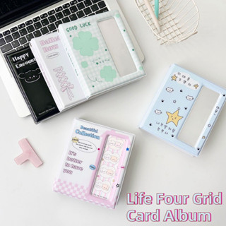 16 / 20 Trang Cuộc Sống Bốn Lưới Thẻ Album Kpop Thẻ Ảnh Lưu Trữ Sách Bưu Thiếp Thẻ Chất Kết Dính Giá Đỡ Cho Quà Tặng Sinh Nhật