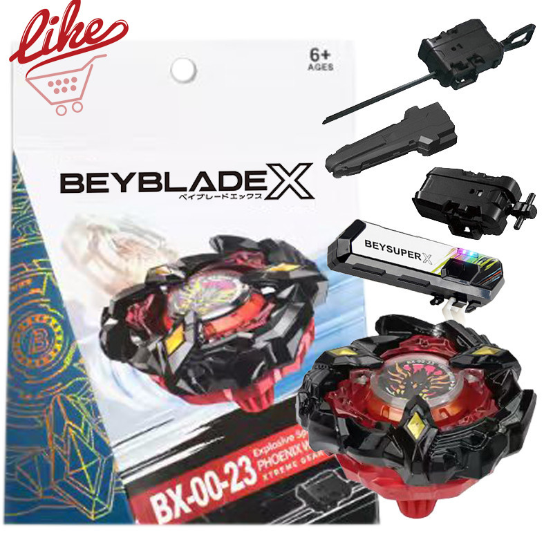 Beyblade X BX00-23 BX-23 Phoenix Wing Beyblade Xtreme với Launcher Led Grip Set cho Beyblade Burst Đ
