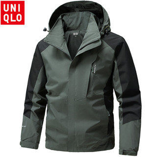  Áo khoác nam Uniqlo chống nước nhẹ dễ gấp gọn - Perfect cho leo núi và outdoor 