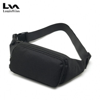 Túi đeo thắt lưng thể thao nam LOUISWISS Thời trang đa năng Túi đeo ngực đi xe đạp ngoài trời chống thấm nước Túi thông thường nhẹ