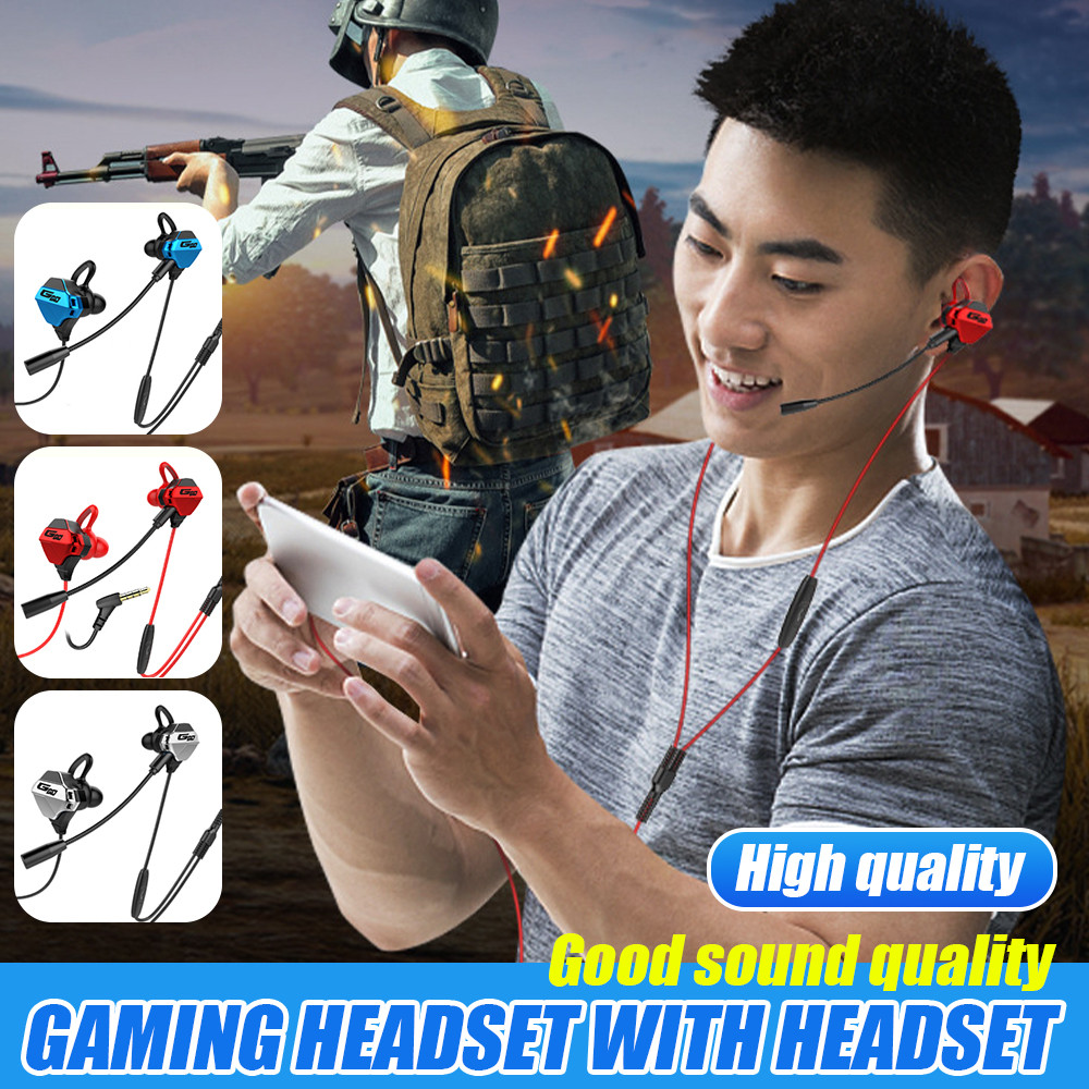 Tai Nghe Chống Ồn Cho PC Có Mic In Ear Gaming Có Dây Nhét Tai Và bass mạnh Chơi Game các dòng điện t