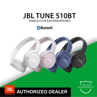 Tai Nghe Bluetooth Cho JBL Tune T510BT Tai Nghe Không Dây Trong Suốt Âm Thanh Bass Thể Thao Tai Nghe Chơi Game Mic Có Thể Gập Lại Cho Cuộc Gọi