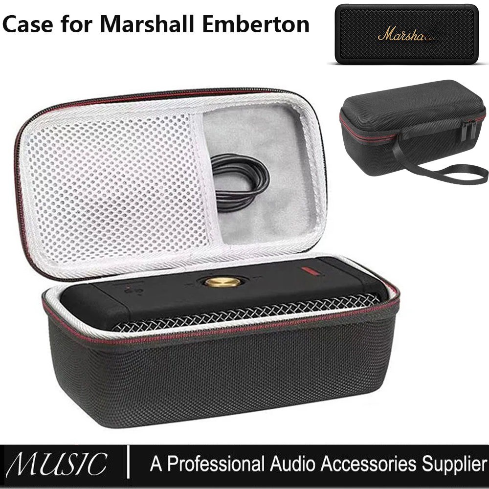 Ốp Lưng Cứng Cho Loa Bluetooth Marshall Emberton, Túi Bảo Quản Hộp Đựng Di Động Cứng (Emberton)