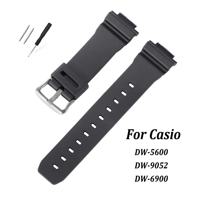 Dây đeo đồng hồ silicon TPU cho dây đeo đồng hồ kỹ thuật số Casio G-shock DW-5600 9052 6900 Dây đeo 