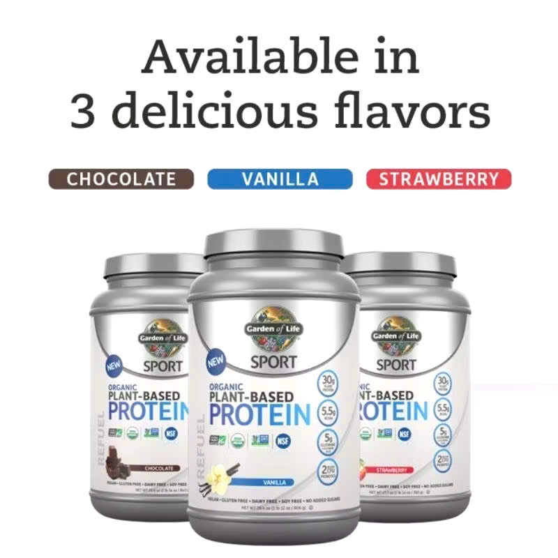 BỘT ĐẠM THỰC VẬT HỮU CƠ GARDEN OF LIFE