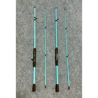  Cần Câu Lure Sói Xanh 2 Khúc – Đủ Size 1m65 1m8 2m1 | Cần Carbon Câu Lóc Câu Suối Giá Rẻ ngọc fishing 