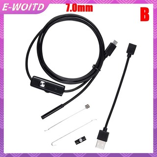 Camera nội soi Mini E-WOITD Camera USB 7mm / 5.5mm để kiểm tra Android Borescope HNVN