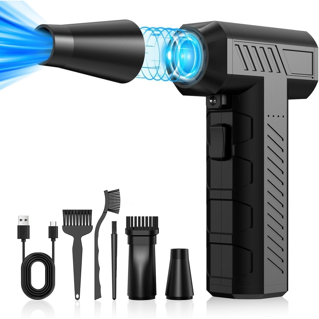 130000Vòng / phút Mạnh Mẽ Di Động Mini Jet Fan Air Hammer Điện Turbo Blower Bbq Dọc Gió Nhỏ Để Sấy X