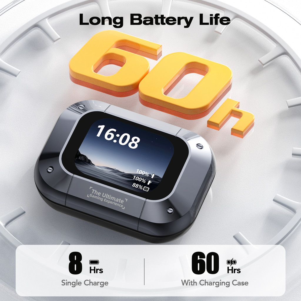 HTC NE25 Tai Nghe Dịch Thời Gian Thực 135 Ngôn Ngữ  Bluetooth 6.0 Màn Hình Cảm Ứng LED  Âm Thanh HiFi  Chống Nước IPX5  Thiết Kế Nhét Tai | BigBuy360 - bigbuy360.vn