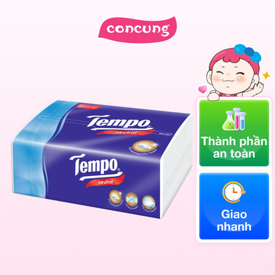 Khăn giấy gói rút Tempo Không mùi (1 gói)