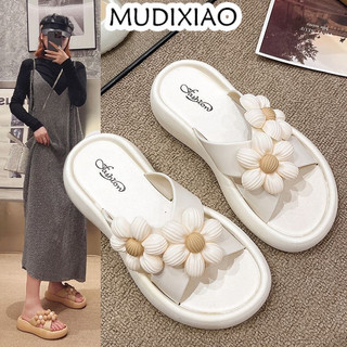 MUDIXIAO dép sandal nữ dép đế cao Thoải Mái Xinh Xắn  Nhẹ Chất liệu tốt Đáng yêu Bảnh bao FDL24703S3 27Z240706