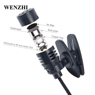 Micro mini 3.5mm có kẹp cài áo tiện dụng