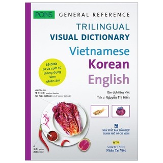 Sách Pons General Reference - Trilingual Visual Dictionary Vietnamese - Korean - English