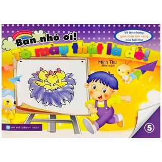 Sách - bạn nhỏ ơi, tô màu thật là dễ - tập 5