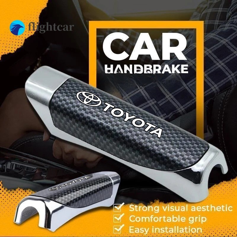 Ft Auto HandBrake Gear Cover Tạo kiểu cho toyota Yaris corolla Camry Hilux Fortuner C-HR GR 86 Supra
