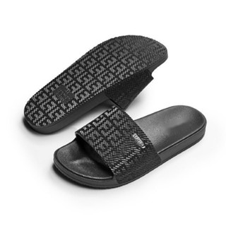 Dép quai ngang nam nữ bản lê girl boy phố kiểu đi mưa chống trơn trượt cao su đen đi biển cặp đôi du lịch