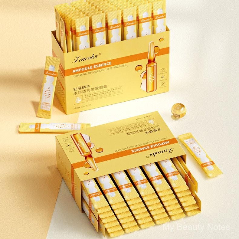 Zhengcai Ampoule Essence Moisturizing Transparent Sleep Mask Hydrating Moisturizing Night Disposable