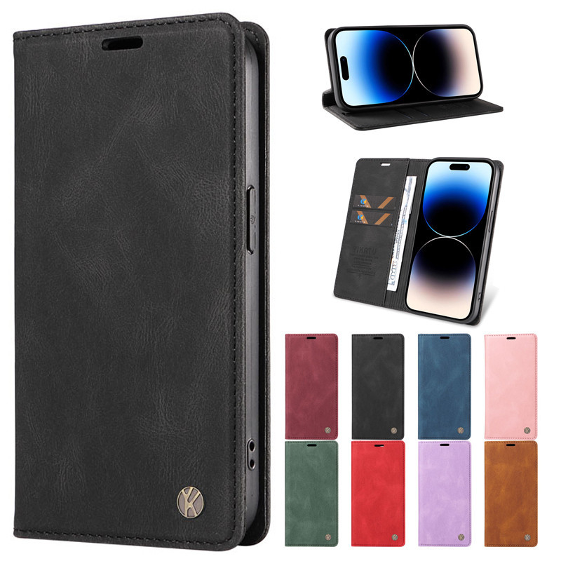Ốp Ví Mờ Cho Samsung Galaxy S21 S20 FE S10 S10e A91 M80s Plus Lite Siêu Da Flip Cover Từ Đứng Đựng Thẻ Vỏ Điện Thoại