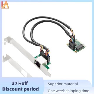 Mini PCIE Gigabit 1000M Card mạng có dây Ethernet Single-Network Single Mouth RJ45 Free RTL8111H Chip