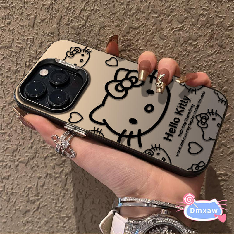 Ốp Hello Kitty Đáng Yêu Cho Vivo V40E V40 Pro V40 Lite X200 Pro Mini Y200 V30E Y300 Pro Y28 4G X100S
