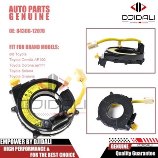 Đồng hồ cáp xoắn ốc lò xo cho Toyota Corolla AE100 Ae111 Land Cruiser Old Corona Soluna Lexus IS200 IS300 84306-12070