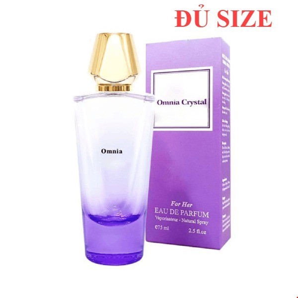 (Tặng Quà Kèm) Nước hoa nữ Omnia 35ml-75ml - NGỌT NGÀO, QUYẾN RŨ