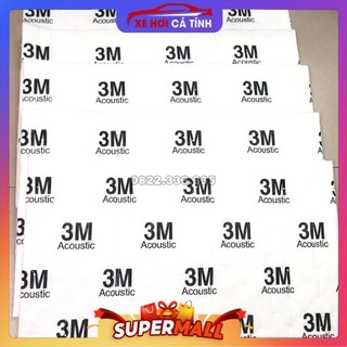 10 Tấm Bông Tiêu Âm 3M Chống Ồn Cách Âm Hiệu Quả Kích Thước lớn 80x50cm