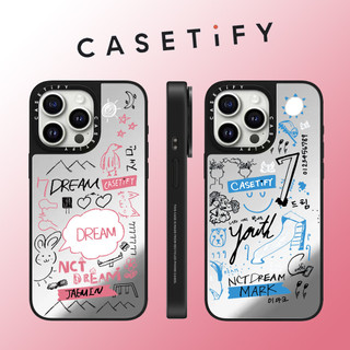 Ốp điện thoại mặt gương bạc Graffiti NCT DREAM cho iPhone 15 Pro Max 14 Plus 13 ProMax 12 12Pro 11 Vỏ bảo vệ cứng bằng điện thoại chống sốc